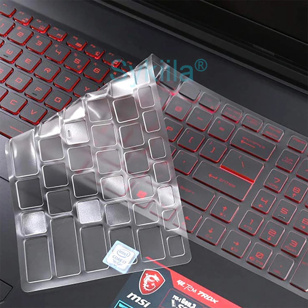 Keyboard Cover For MSI GP76 Leopard Vector GP66 GP75 GP73 GP72 GP65 GP63 GP62 Gaming Silicone Laptop Skin Case Accessories 16 17 keyboard cover keyboard silicone cover