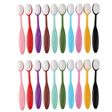  10pcs Colorful Ink Brush Blender Brushes Drawing Painting Flat Kit For DIY Scrapbooking Cards Making Ink Application Hand Tool 