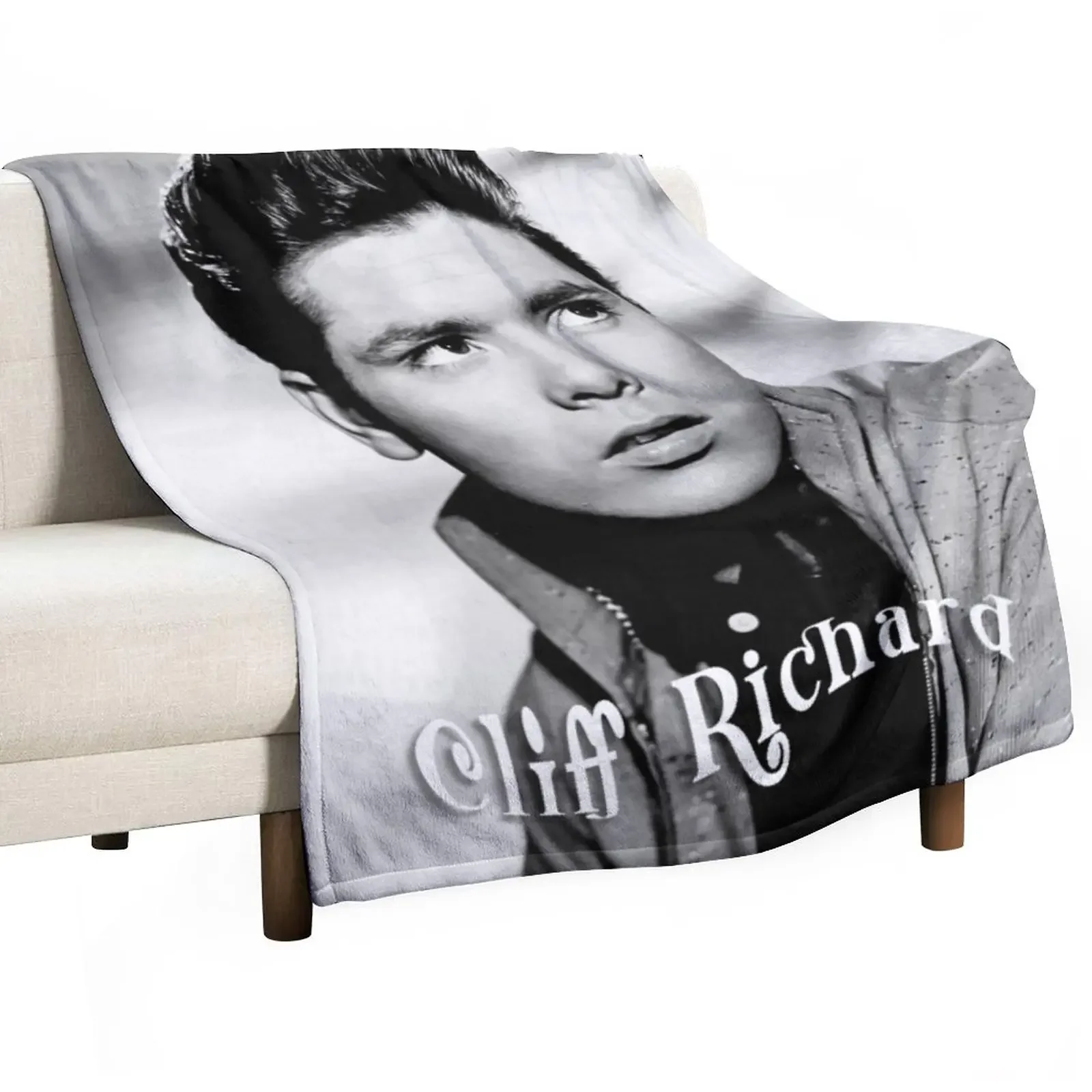 

Cliff Richard Throw Blanket Thermal Luxury Throw Warm sofa bed Blankets
