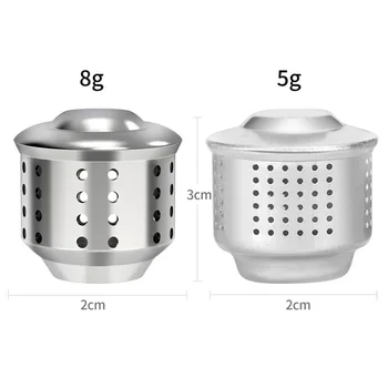 Stainless Steel Moka Pot Anti-spray Cap Stovetop Espresso Coffee Maker Accessories Anti-Splash Valve Cover Coffee Accessories 1