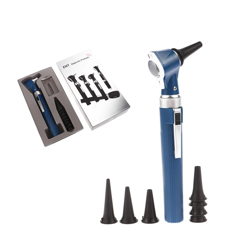 

Профессиональный осмотр ушей, осмотр, отоскоп, барабан, эндоскоп, диагностические наборы, расширитель с 8 шт. амбушюров, Электрический отоскоп для доктора