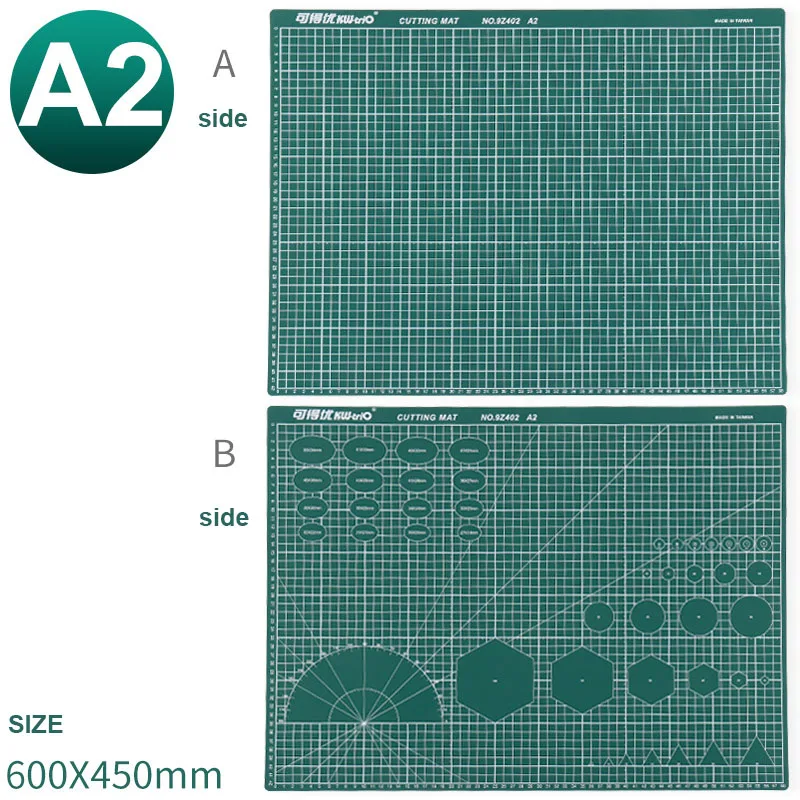 WUTA New Fabric Cutting Mat, Leather Cutting Board A1 A2 A3 A4 A5
