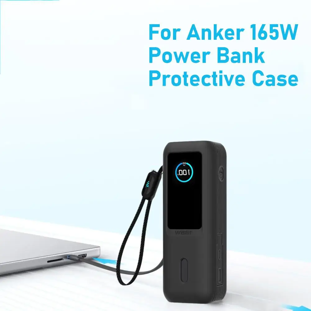 Anker Power Bank 25000mAh, 165W ケース付 Anker Laptop Power Bank (25K, 165W, Built-In and Retractable