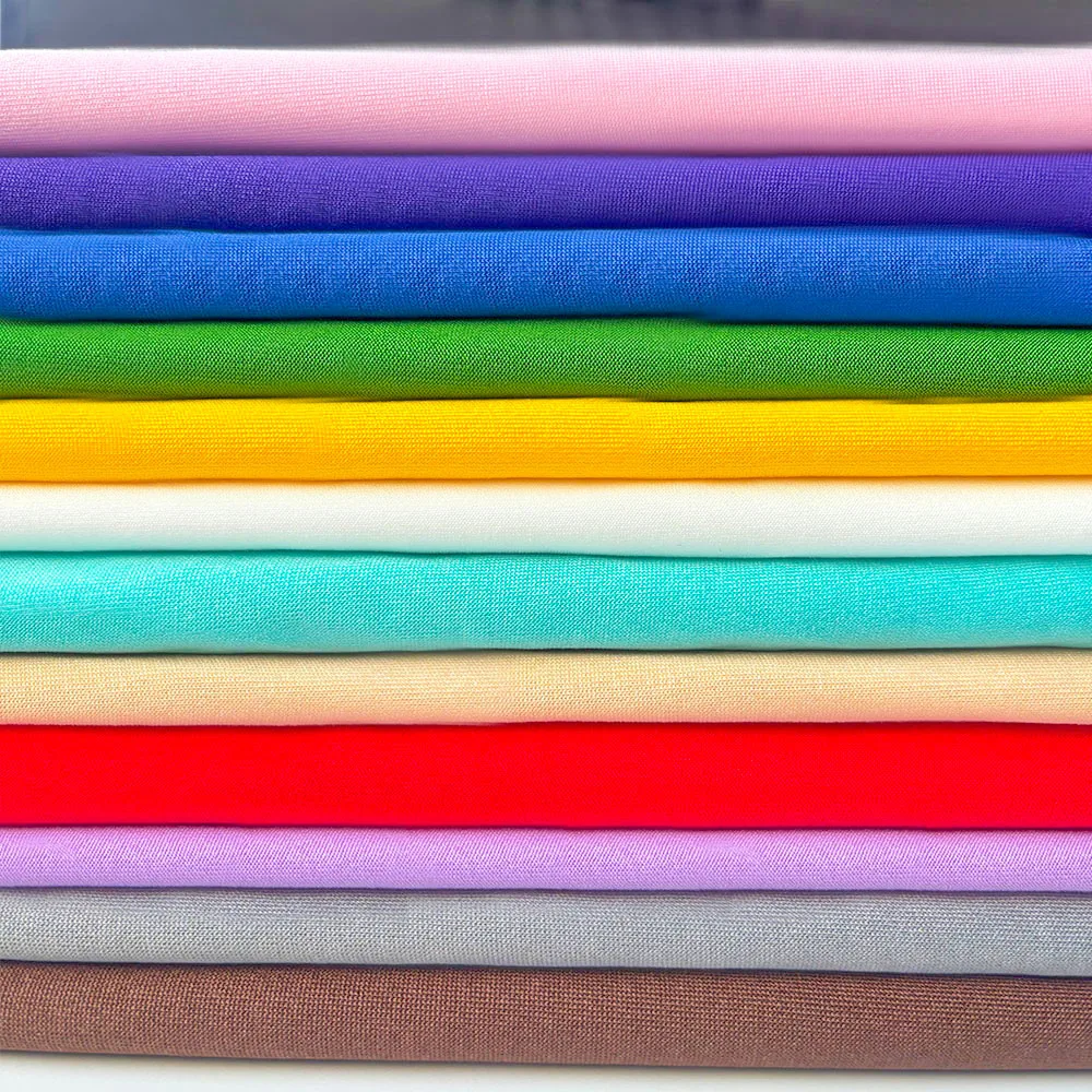 65in x19in 4-way Stretch Jersey Knitted Milk Silk Fabric Solid Color For  DIY Dancewear Sportswear Summer Dress Handmade Material - AliExpress 15
