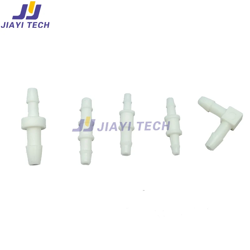 Direto l Forma Ink Tube Connector Eco Solvent uv Mangueira Joint Tubo de Conexão para Epson Xp600 Dx5 Dx7 Printer 20 Pcs por Pacote - Imagem 2