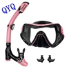 20362-ab2a13.jpg Diving mask Professional Snorkel Diving Mask and Snorkels Goggles Glasses Diving Swimming Easy Breath Tube Set Snorkel Mask