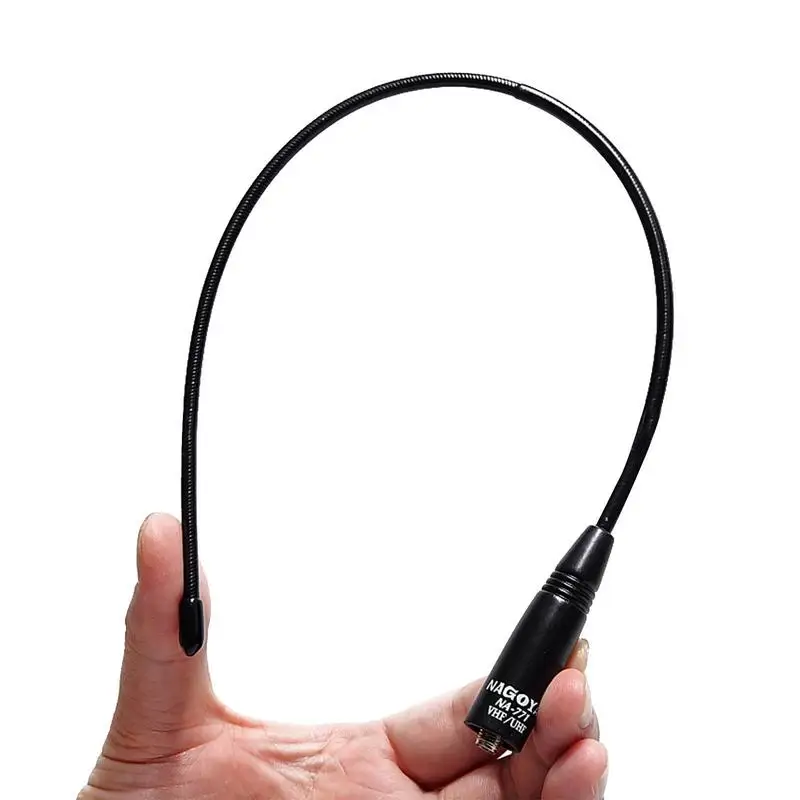 Female Dual Antenna SMA Ham Radio Antenna Lightweight Design Communication Accessory For Field Adventures And Construction Sites