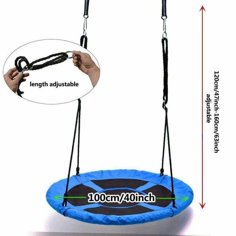 New Style Outdoor Swing Hammock 40 Inch Children's Platform Swing Tree