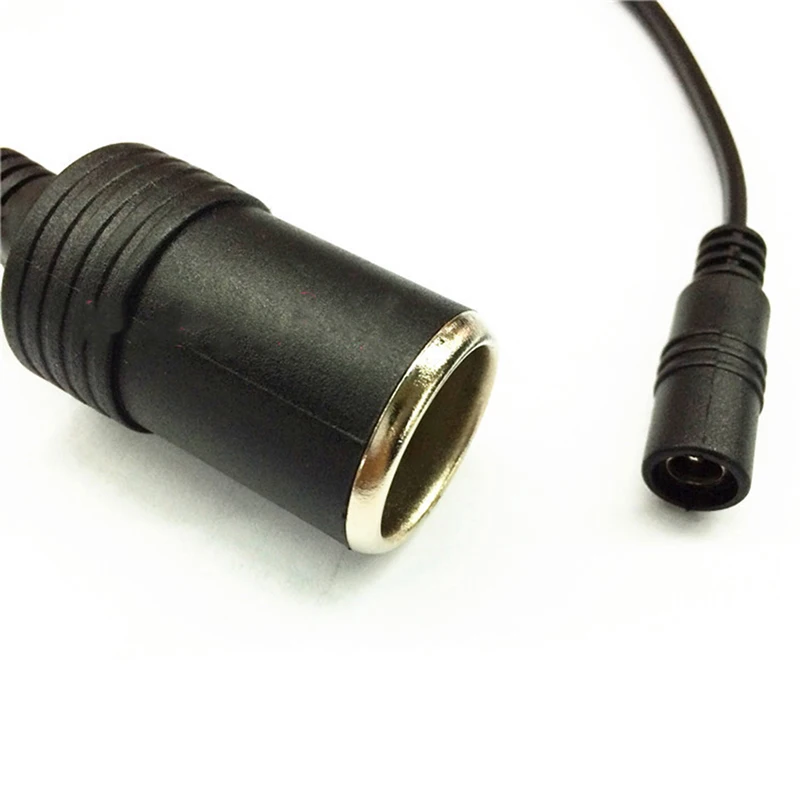 Halokny Adattatore Presa Accendisigari Auto 12V/24V Femmina Con Cavo 30cm, Per Ricambi E Riparazioni Fai-da-te