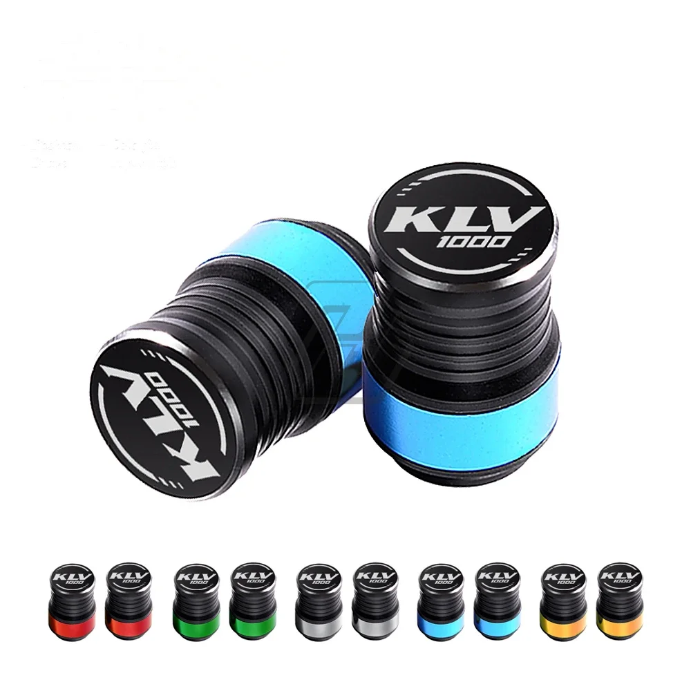 

For Kawasaki KLV1000 KLV 1000 Rim Motorcycle Accessories Wheel Tire Valve Caps Covers
