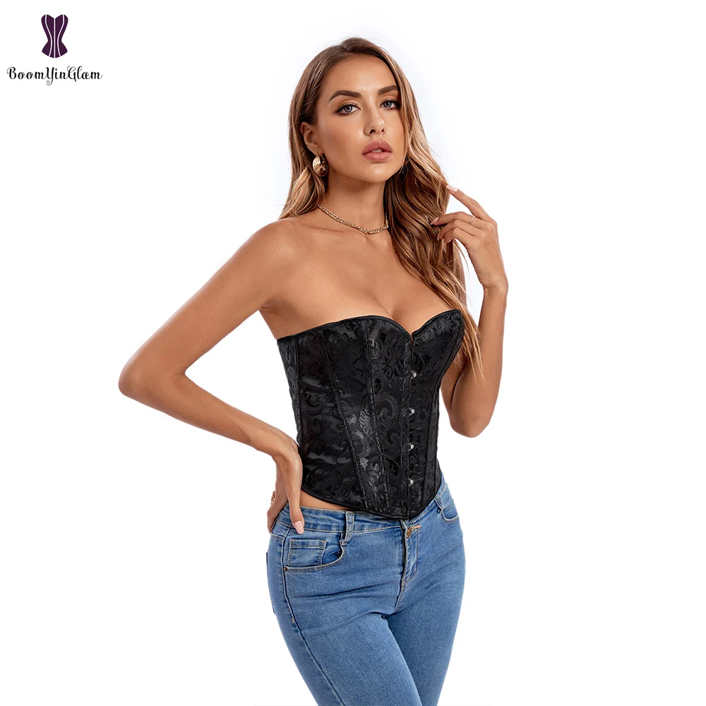 2022 ο Ÿ ª Overbust ڸ ī 㸮 Bustier ڸ   Korset Basques