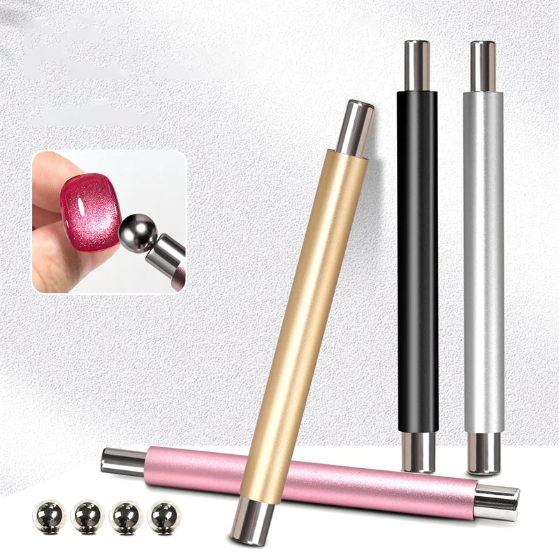 Strumento magnetico doppia punta per smalto cat eye con sfera_voghion.com