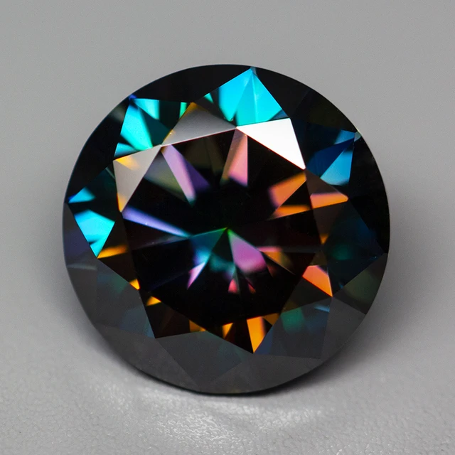 Rainbow Color Of Diamond Stone Cubic Zirconia Stones That Pass