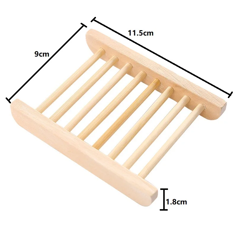 Natural Wooden Bamboo Soap Dish Tray Rack Plate Box Holder Soap Storage Organizer Bathroom Drain Shelves 1pcs/6pcs storage rack,soap holder,bathroom shelf,bathroom shelf rack,bathroom storage rack,wall shelf organizer,storage tray,wall shelf,soap dispenser tray