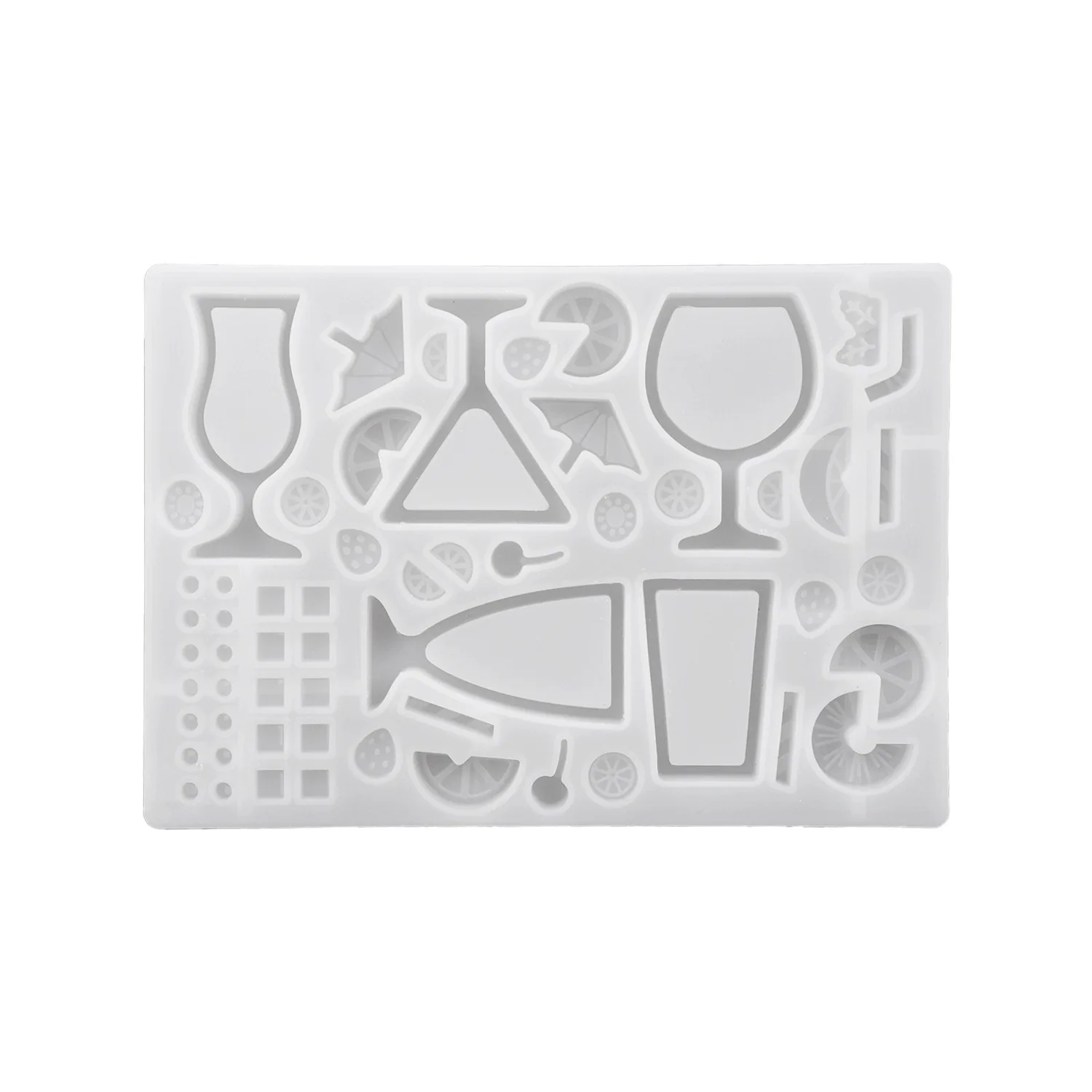 Silicone Mold Shaker Charm for Keychain, Jewelry, UV & Epoxy Resin