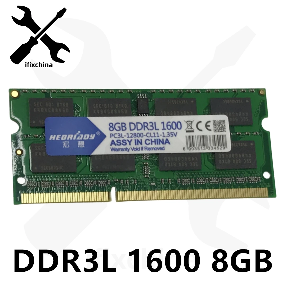 Ifixchina Ram 4Gb 8Gb 1333 1600 Ddr3L Memoria Ram Memoria Sdram Notebook Portatile Per Macbook Pro A1278 A1286 A1181 A1342 Memoria