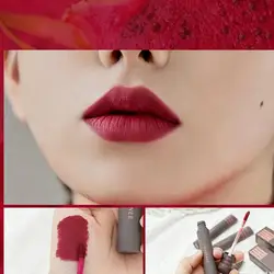 Velvety Matte Lip Gloss for a Long - Lasting Retro Charm (06)