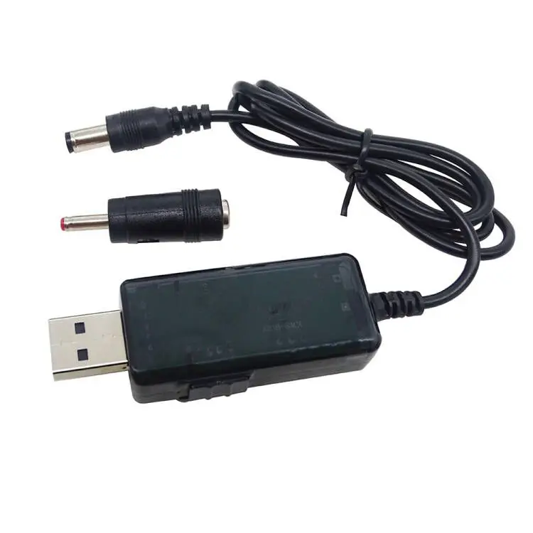 Universal USB Boost Converter with Adjustable Voltage Output and 3.5x1.35mm Connector