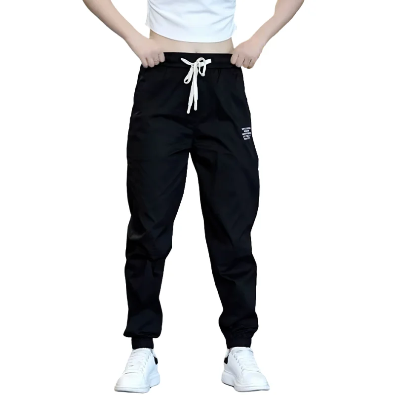Loose Men's Casual Pants Spring Summer Lightweight Nine-Tenths Workwear Trousers Youthful Vitali Sle een Color Trend
