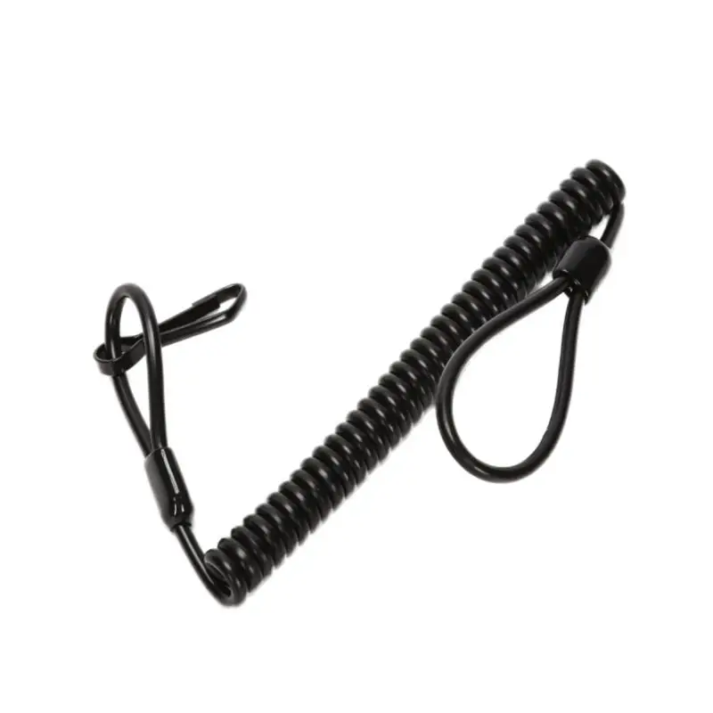 

Tactic Spring Lanyard Outdoor Elastic Retractable Anti-lost Waist Hanging Retention Rope Police Pistols Gun Rifle Dropshipping