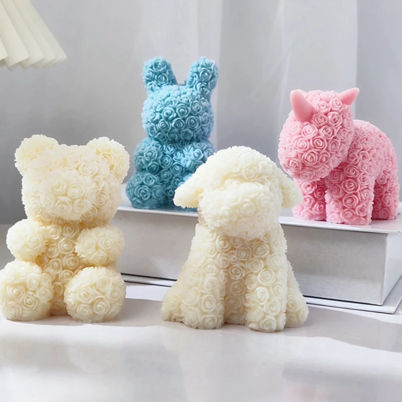 

Animal Silicone Mould Unicorn-Plaster Silicone Mold for DIY Soap Making