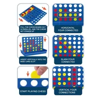 Four In A Row Bingo Chess Connect Classic Family Board Game Toys Fun Educational Toy for Kids Children Entertainment Board Games 1