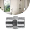 Universal G1/2 Chrome Stainless Steel Length Extender Shower Connector For Extra Long Hose For Bathroom Toilet Bidet Shower 4