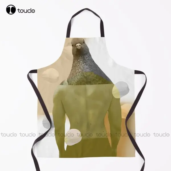 

Sexy Gay Pigeon King Apron Womens Apron For Women Men Unisex Adult Garden Kitchen Household Cleaning Custom Apron New