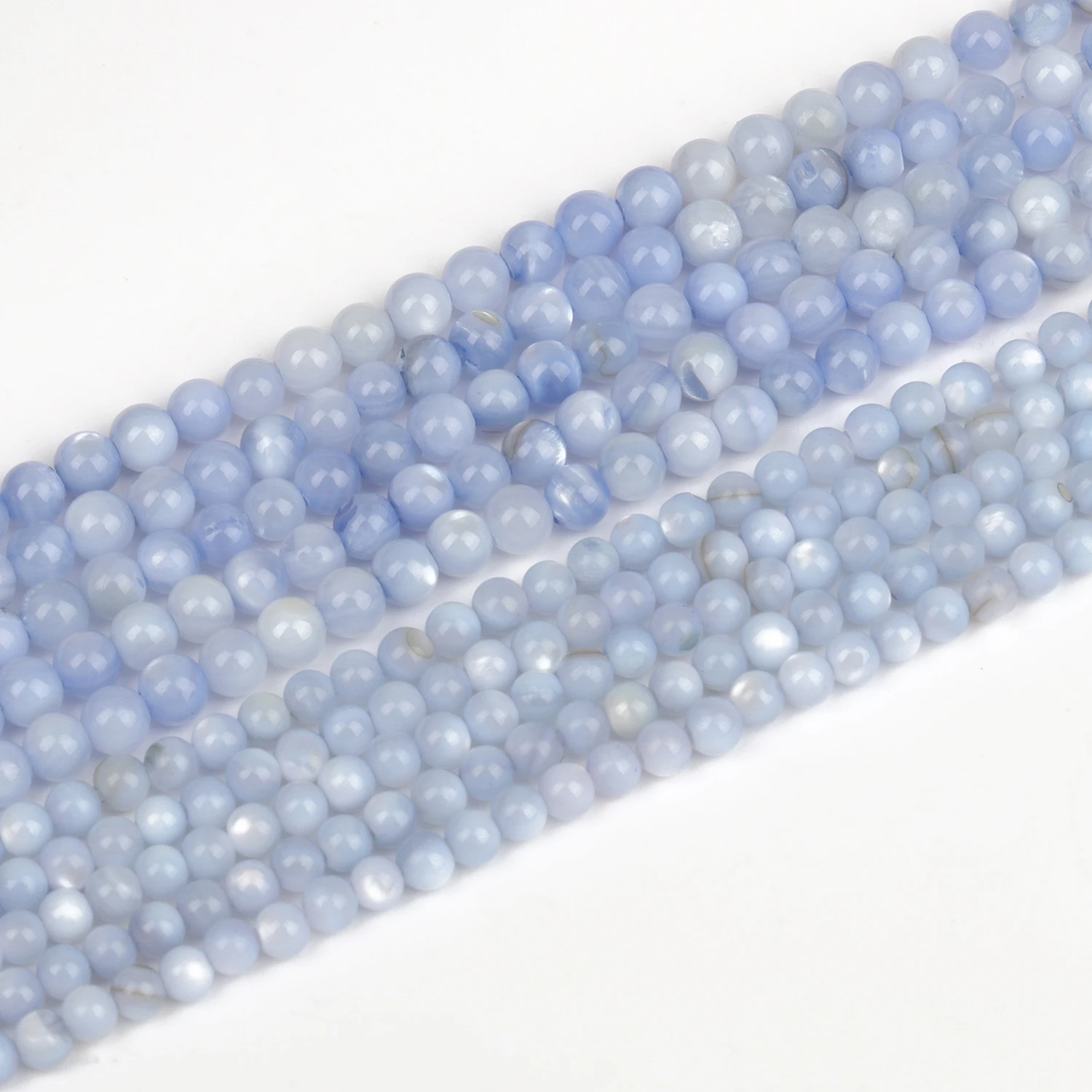 Vibrant Natural Freshwater Shell Beads