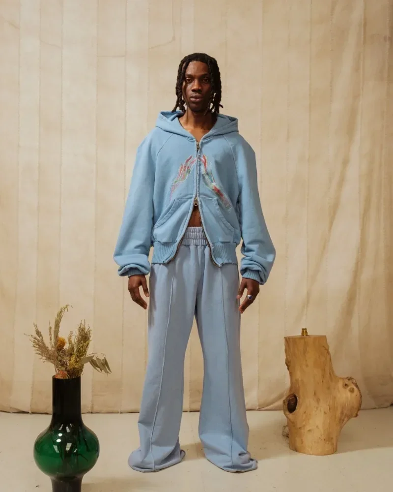 Costume Felpa Joker Uomo Street Popular Hot Zipper Felpa Con