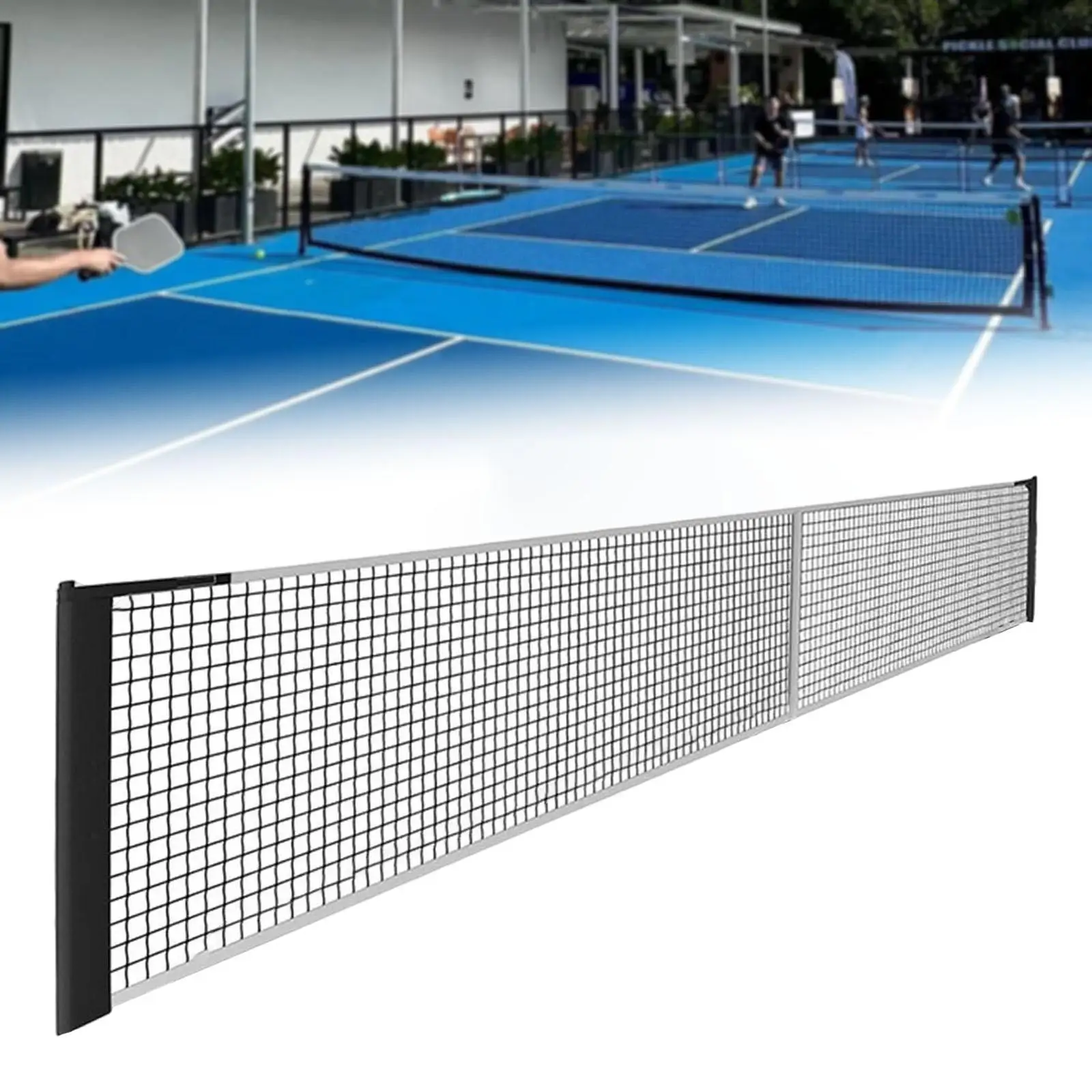 Pickleball Net Training Netting Pickle Ball Net Professional Portable for Park Outdoor Activities Beach Gym (No Frame)