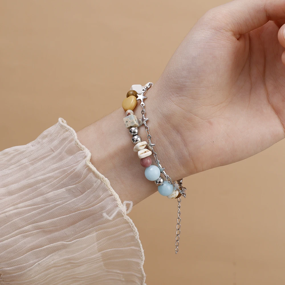 【VINTAGE HOLLYWOOD】Pearl n Crystal Beads Bracelet DHgate.com:Vintage Crystal Star Pearl Beaded Bracelet, Sweet
