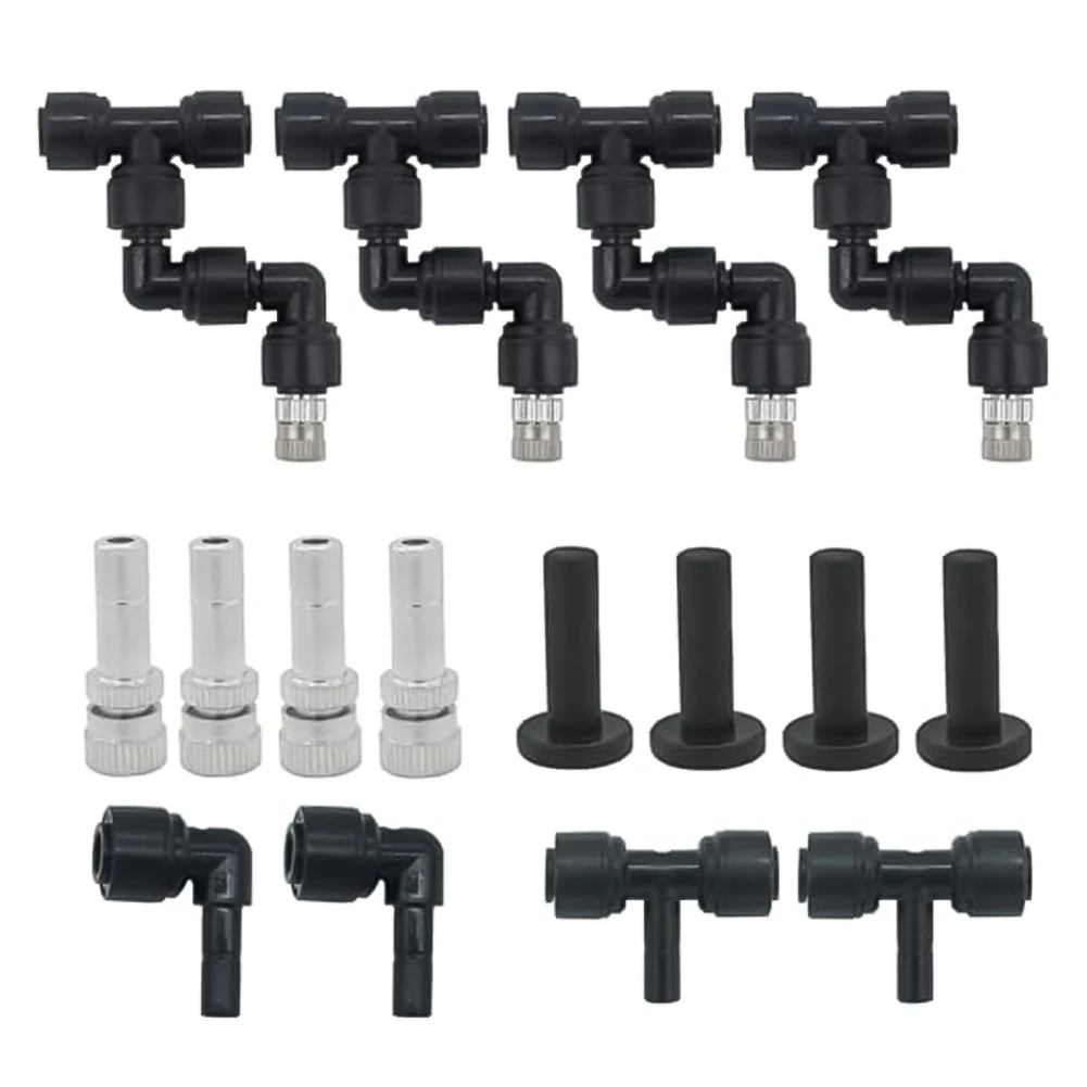 

1set Reptile Mister Nozzles 360-degree Rotation For Terrariums Courtyards Greenhouses DIY Misting Gardening Tools Accessories