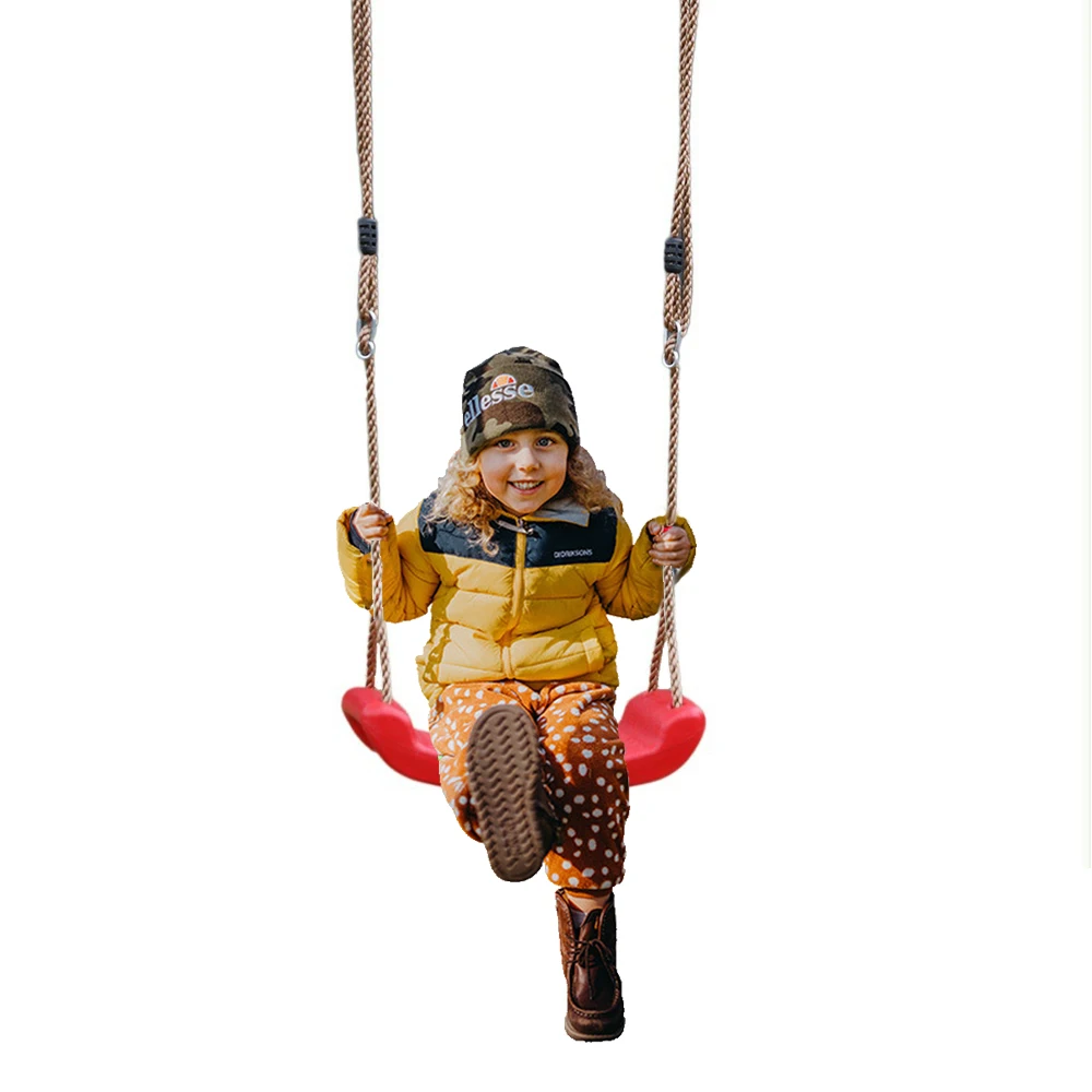 Children's Swing Toy Bearing weight 60KG Adjustable Colored plastic Swings Kids Outdoor Sport Toy 3