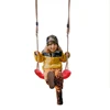Children's Swing Toy Bearing weight 60KG Adjustable Colored plastic Swings Kids Outdoor Sport Toy 3