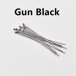 Bulk Pack of 200 Ball Head Pins - 0.5x16mm 200pcs (Gun Black)