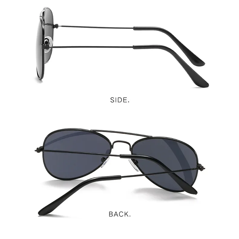 Kids Sunglasses Classic Aviation For Boy And Girl Colorful Mirror Pilot Sun Glasses