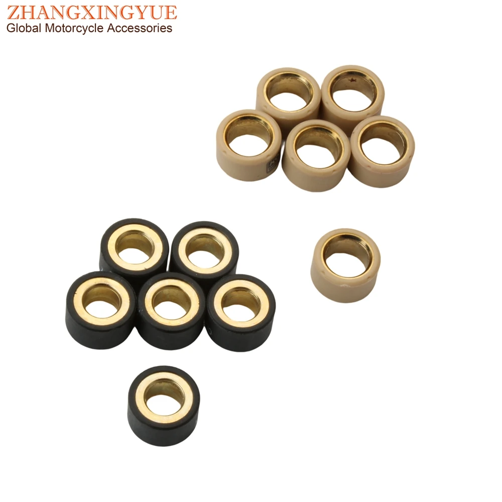 6Pc Variatore Roller 9G 13G Pesi 20X12Mm Per Benelli Velvet Italjet Millennium Jupiter Jet Set Malaguti Madison Phantom 125Cc