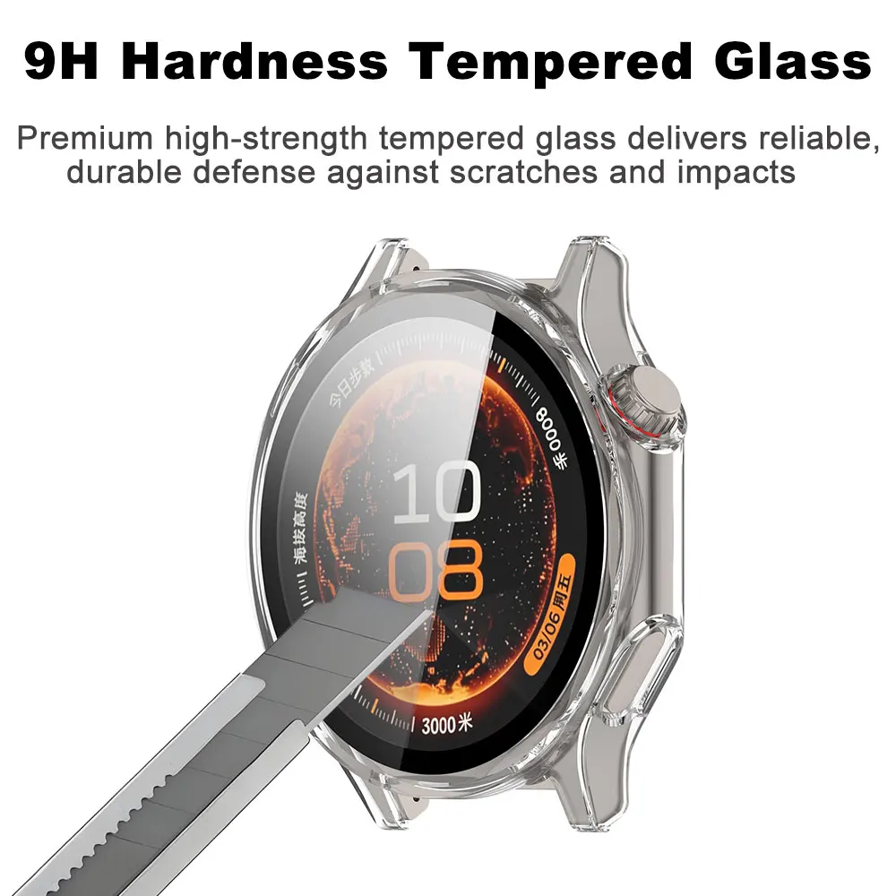 Premium Protective Bumper Case with Tempered Glass