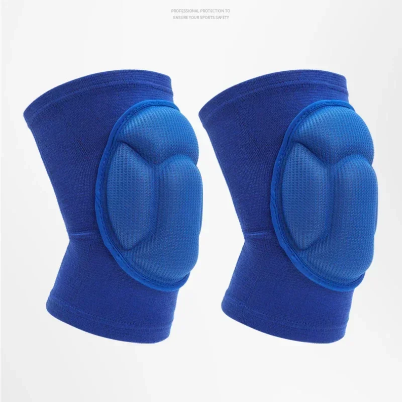 1 Pair Sports Thickening Knee Pads Volleyball Extreme Sports Kneepad Brace Support Dancing Anti collision Elastic Knee Protector,knee pad,knee support,knee brace,knee wraps,protective gear set