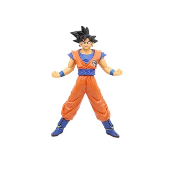 Son Goku Super Saiyan Figure Anime Dragon Ball Goku DBZ Action Figure Model Gifts Collectible Figurines for Kids 18cm