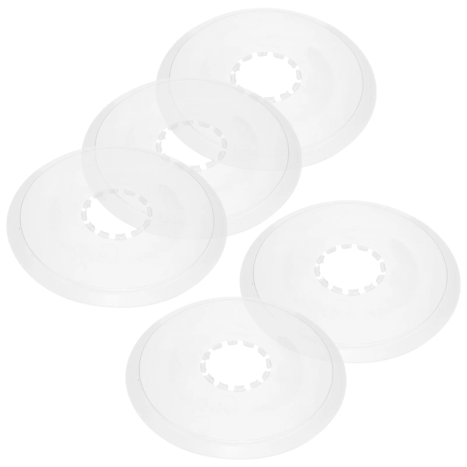 

5Pcs Clear Bike Flywheels Cover Plastic Wheel Spoke Cover Mountain Bike Spoke Protector Bike Accessory