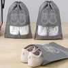 5PCS Bags Large Thickened Non-Woven Fabric Bag Dust-Proof Drawstring Shoe Travel Bag For Packing/Home 5