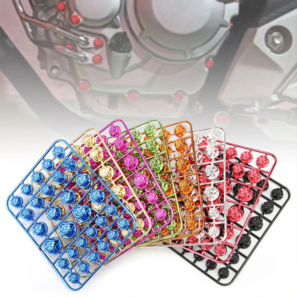 

Motorbike Screw Nut Bolt Cap Cover Decorative Parts Nut Cap Cover Universal Application Motorcycle Modification Accessories