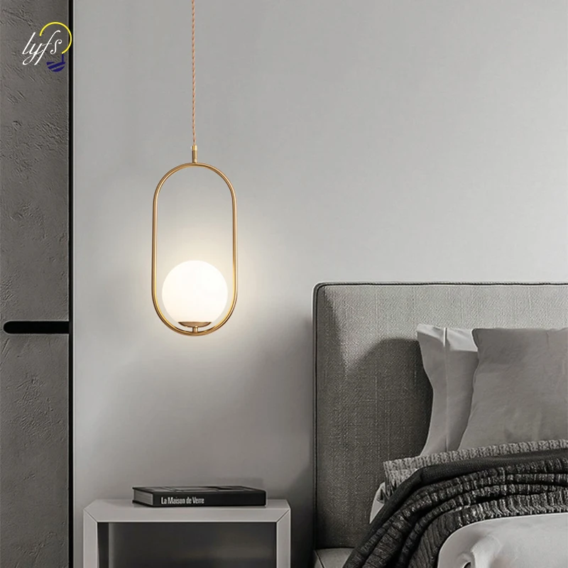 

LED Pendant Light Interior Lighting Hanging Lamp Home Appliance Room Decor Kitchen Living Room Bedroom Nordic Bedside Lamp