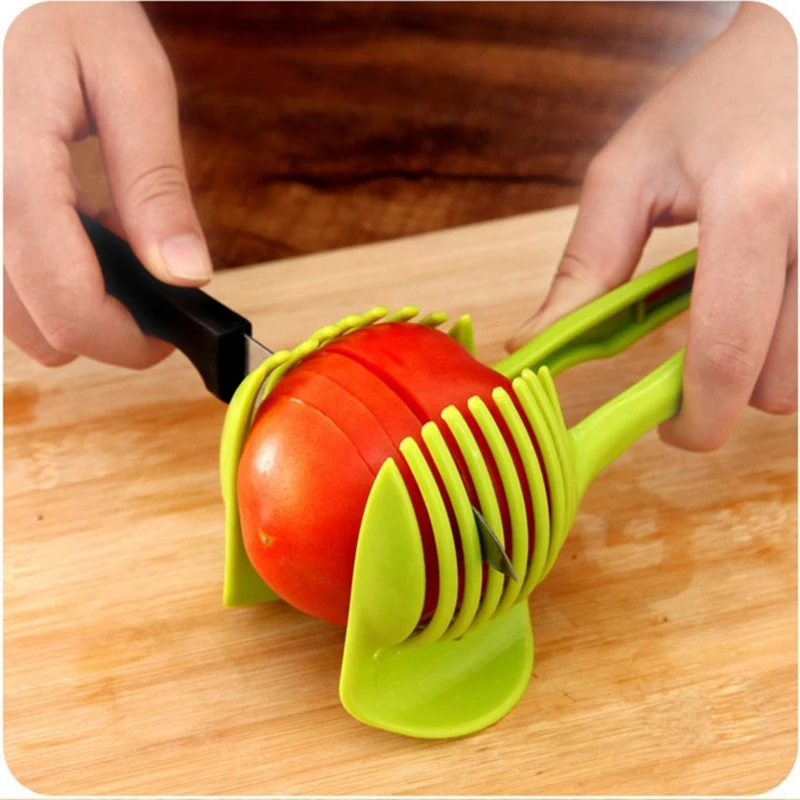 Dropship 1pc Grape Slicer Creative Kitchen Tool Grape Slicer Fruit