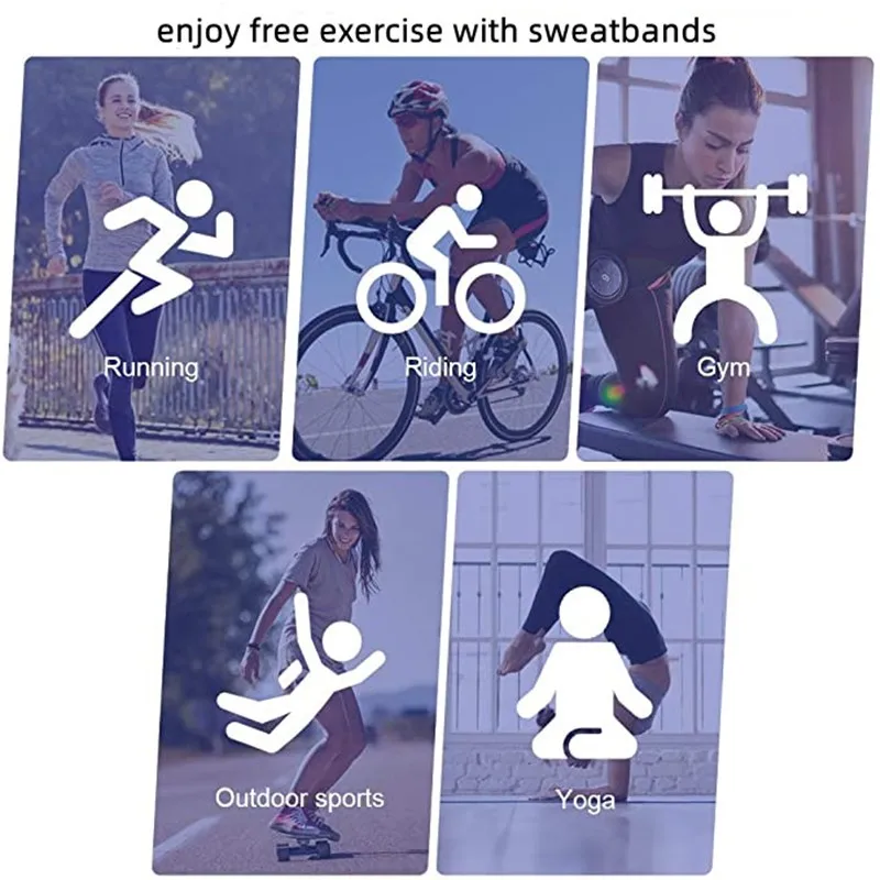 Tie Dye Cycling Yoga Sport Sweat Headband Women Sweatband For Men Women Yoga Hair Bands Head Sweat Bands Sports Safety