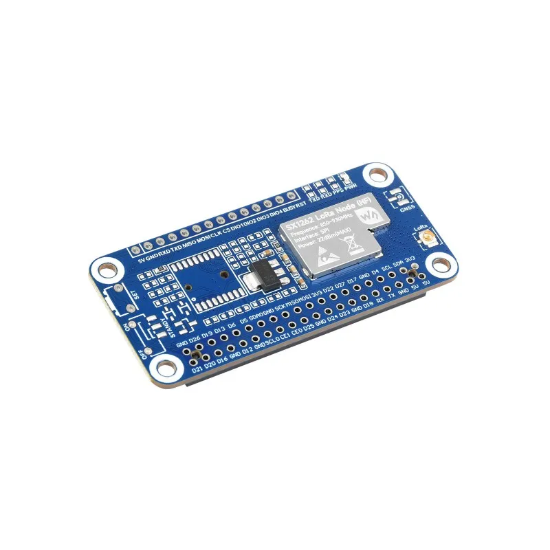 

SX1262 LoRaWAN модуль узла GNSS Плата расширения шляпы для Raspberry Pi с магнитной антенной CB