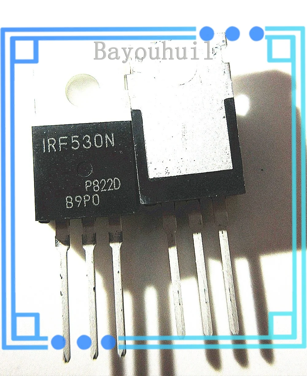 

10pcs New Irf530n Irf530npbf Mos Field Effect To-220 Straight Plug Triode