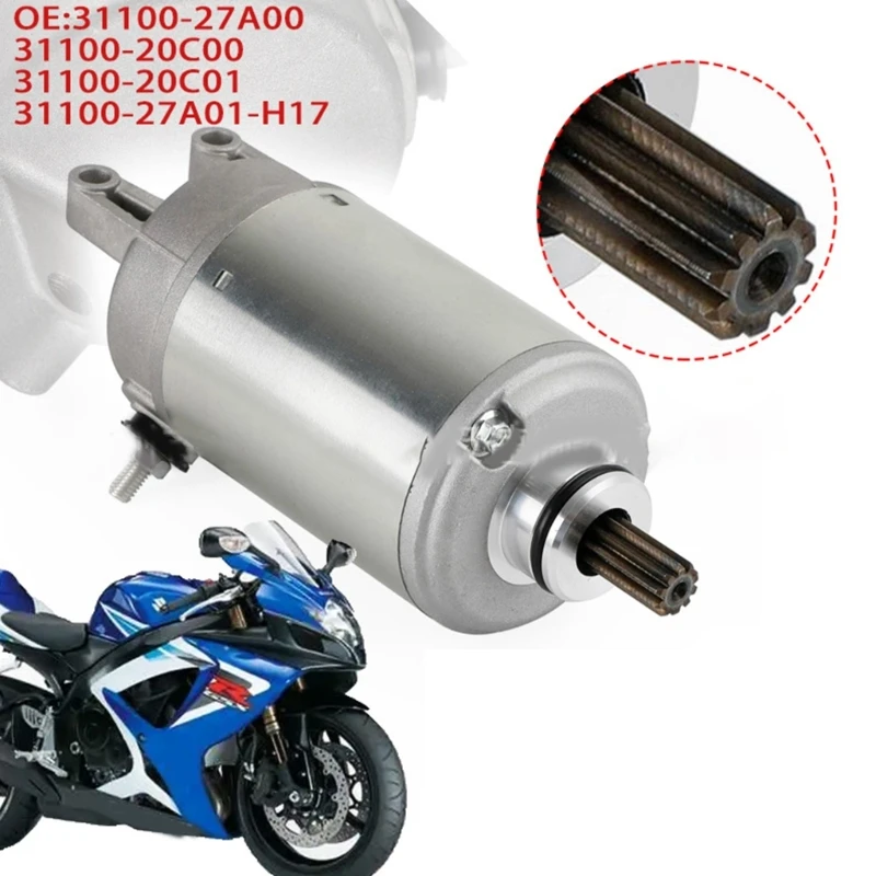 

410-52569 128000-6800 Motorcycle Accessories Starter Motor for GS500 GS500U GS500H GS500F GS500E GS500ESK GSX750 GSX750F